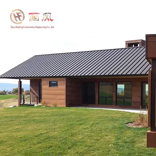 스탠딩 솔기 금속 현관 지붕